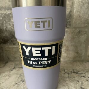 YETI 16 oz. Rambler Pint Tumbler with MagSlider Lid - Cosmic Lilac DISCONTINUED